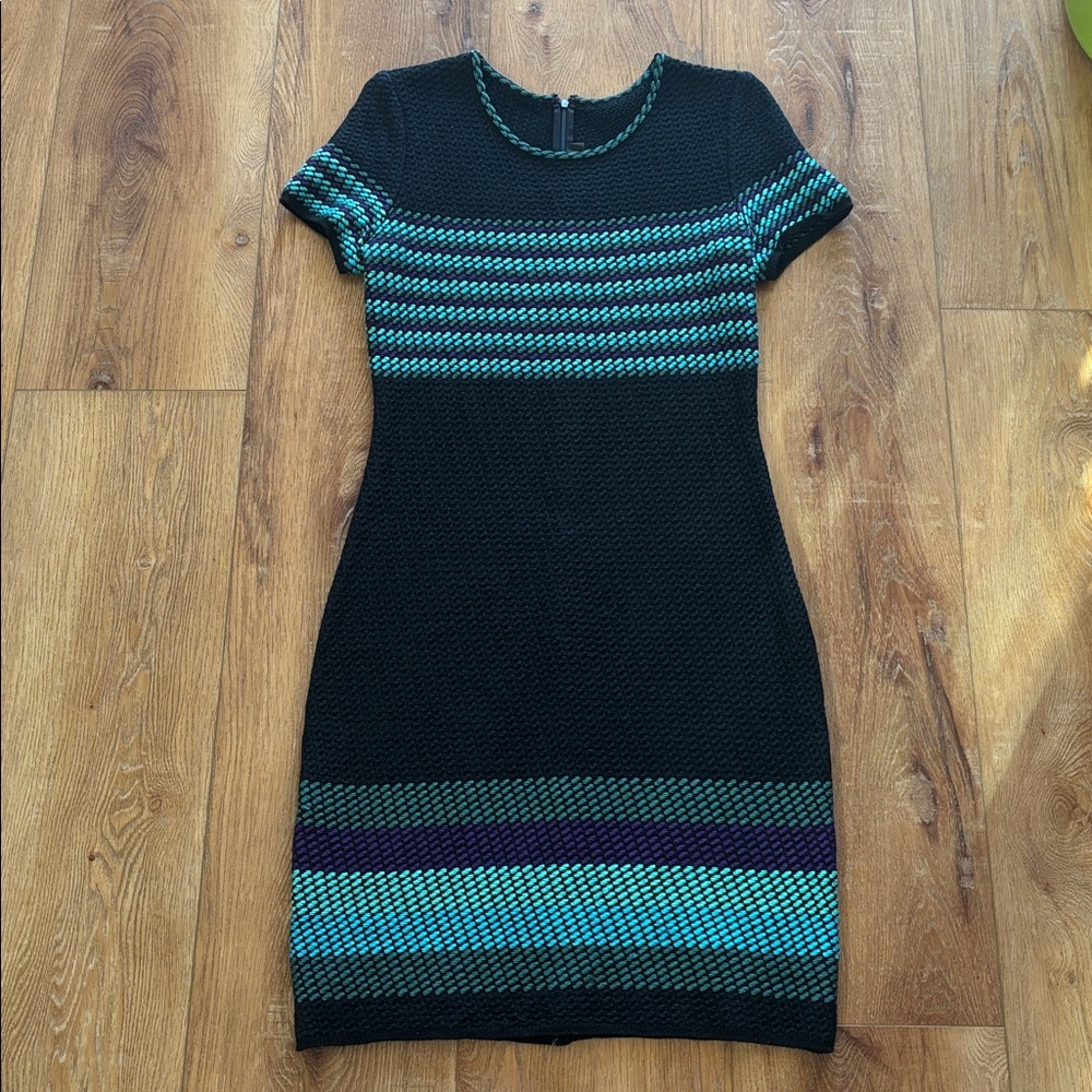 EUC St John Marco Stitch Knit Striped Sheath Dress - Picture 3 of 5